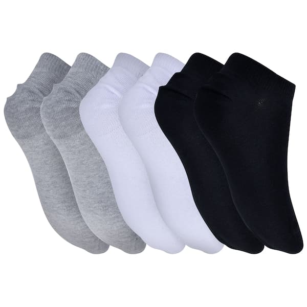 Kit de Meia Asics No Show Soft - Adulto - 3 Pares - 39 a 43
