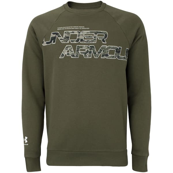 Blusa de Moletom Under Armour Masculina Rival Flc Camo