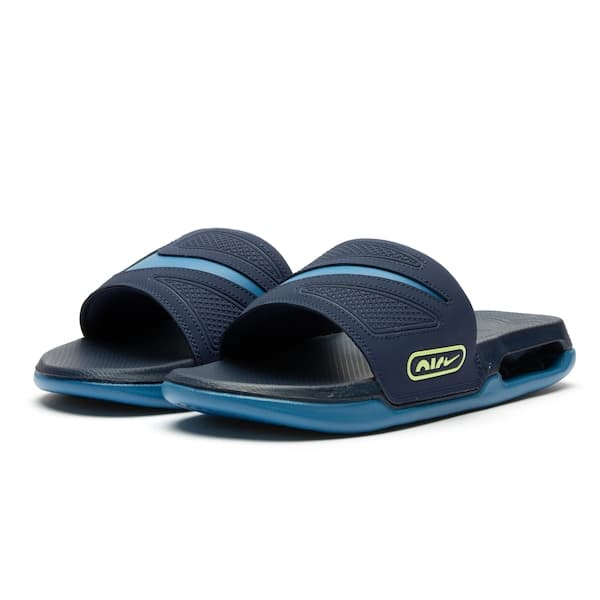 Chinelo Nike Air Max Cirro Slide Azul e Cinza