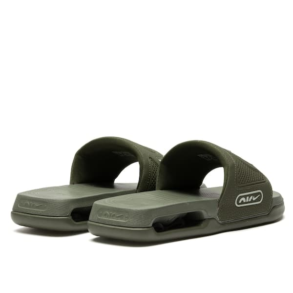 Nike Air Max Cirro Slide Sandal Olive Green, confortável e estiloso, ideal para o verão.