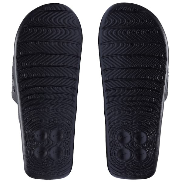 Nike Air Max Cirro Slide Sandal Adult Black, sola com design de ventilação, material leve.