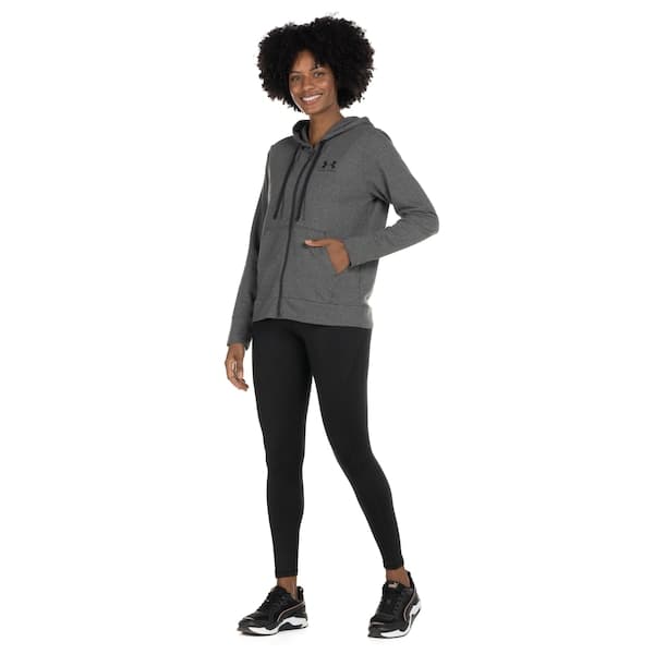 Jaqueta de Moletom Under Armour com Capuz Rival Terry FZ - Feminina