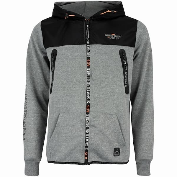 Jaqueta de Moletom HD com Capuz Cang Aberto 9162A - Masculina
