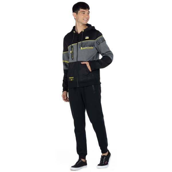 Jaqueta de Moletom HD com Capuz Cang Aberto 9790A - Masculina
