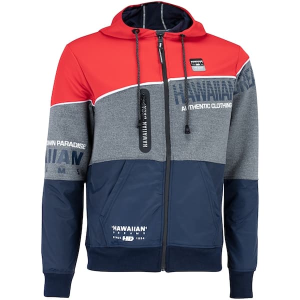 Jaqueta de Moletom HD com Capuz Cang Aberto 9790A - Masculina