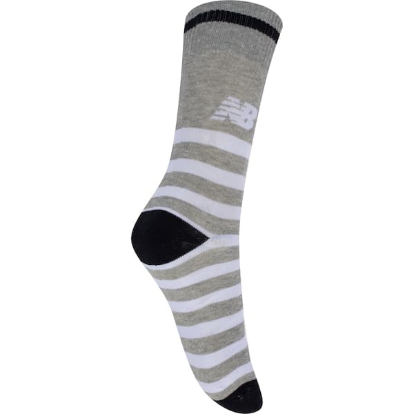 Meia New Balance Cano Alto Casual Listrada - Adulto