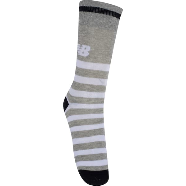 Meia New Balance Cano Alto Casual Listrada - Adulto