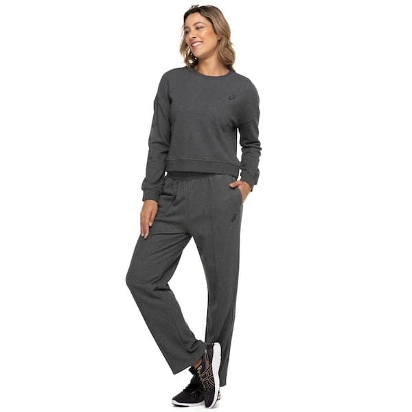 Blusa de Moletom Feminina ASICS Cropped