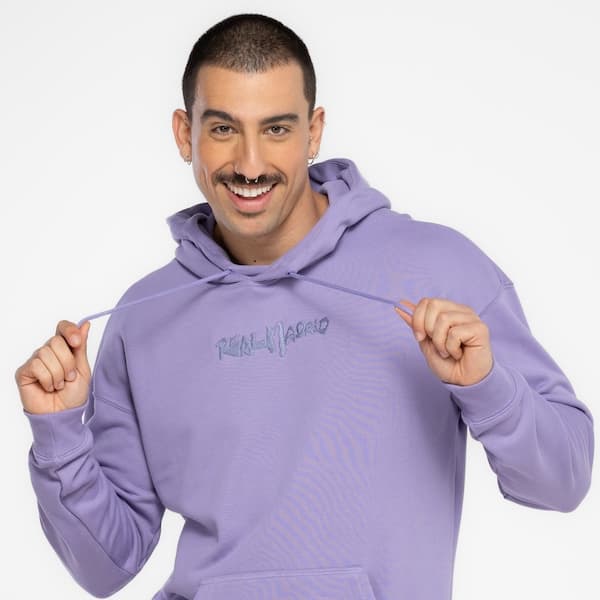 Blusa de Moletom do Real Madrid adidas Masculina com Capuz Caligraphy