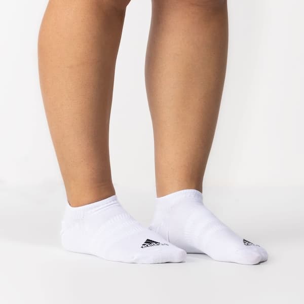 Kit de Meias Cano Curto adidas Sportswear No Show com 3 pares - Adulto