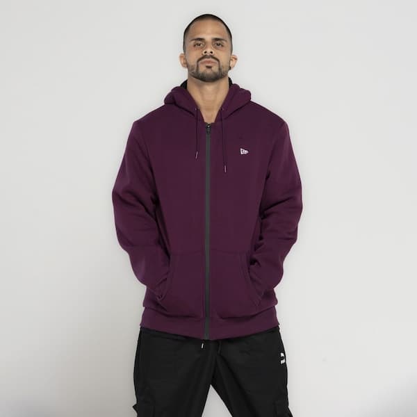 Jaqueta de Moletom com Capuz New Era Essentials Sazonal