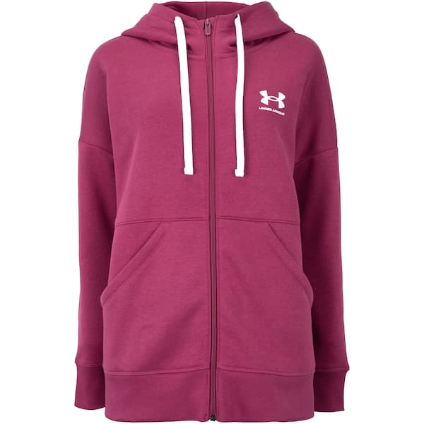 Jaqueta de Moletom Feminino Under Armour com Capuz Rival Fleece