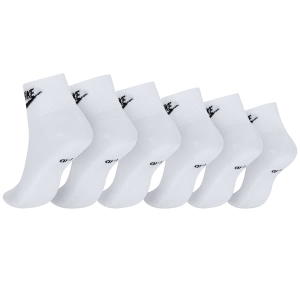 Kit de Meias Nike Cano Médio Sportswear Everyday Essential Ankle - Adulto - 3 Pares