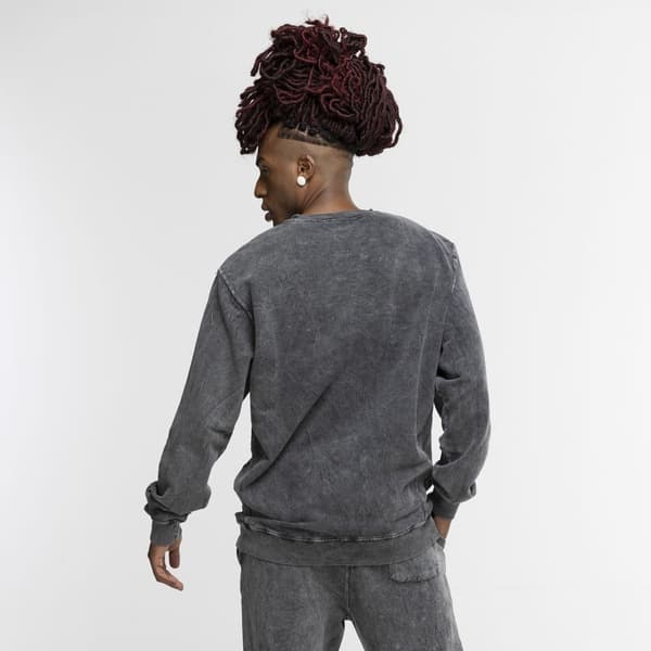Blusa de Moletom Huf Careca Galaxy Faded Crewnec