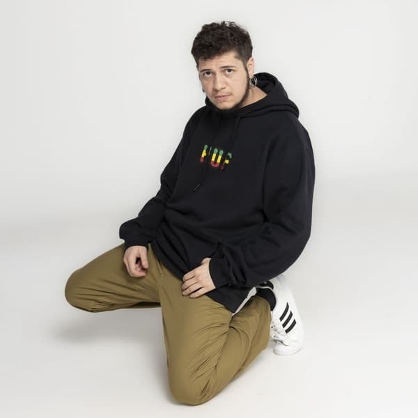 Blusa de Moletom Huf com Capuz Careca Righteous