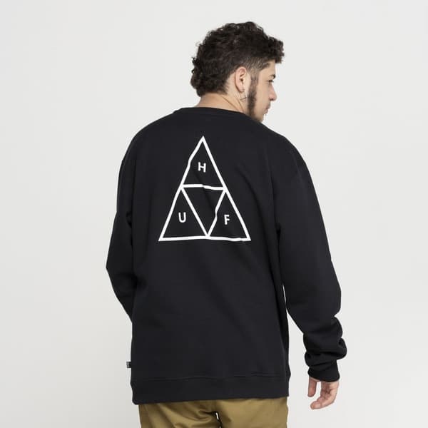 Blusa de Moletom Huf Careca Essentials TT Crew
