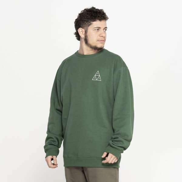 Blusa de Moletom Huf Careca Essentials TT Crew