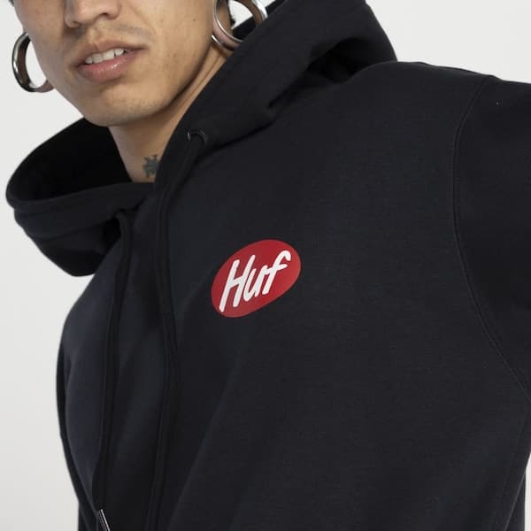 Blusa de Moletom Huf com Capuz Canguru Cereal Killer