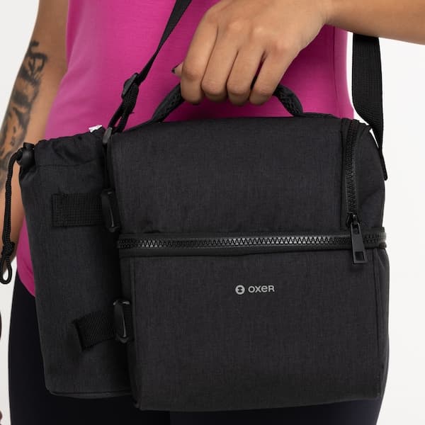 Lancheira Oxer com Suporte para Garrafa