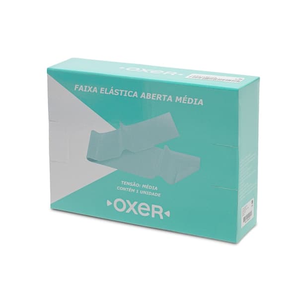 Faixa Elástica Oxer Aberta Média 15cm