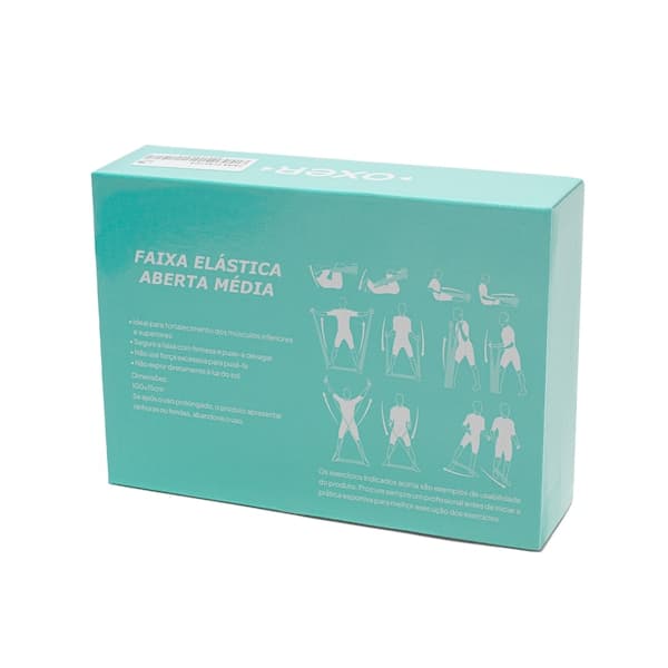 Faixa Elástica Oxer Aberta Média 15cm