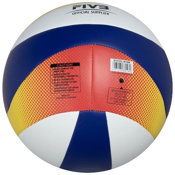 Bola Vôlei de Praia Mikasa Bv552c-Wybr