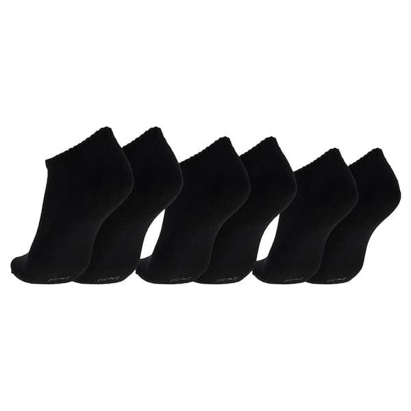 Kit 3 Pares de Meias Cano Baixo Atoalhadas Oxer Adulto