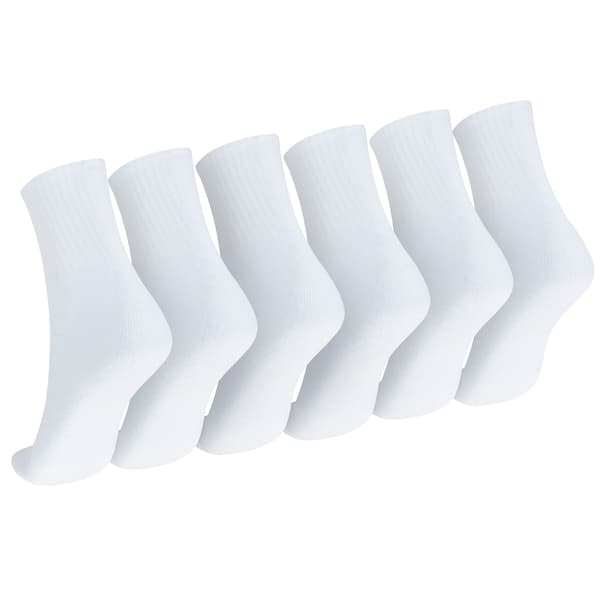 Kit de Meias Cano Médio Oxer com 3 Pares Atoalhada Tamanho 34 a 38 Adulto