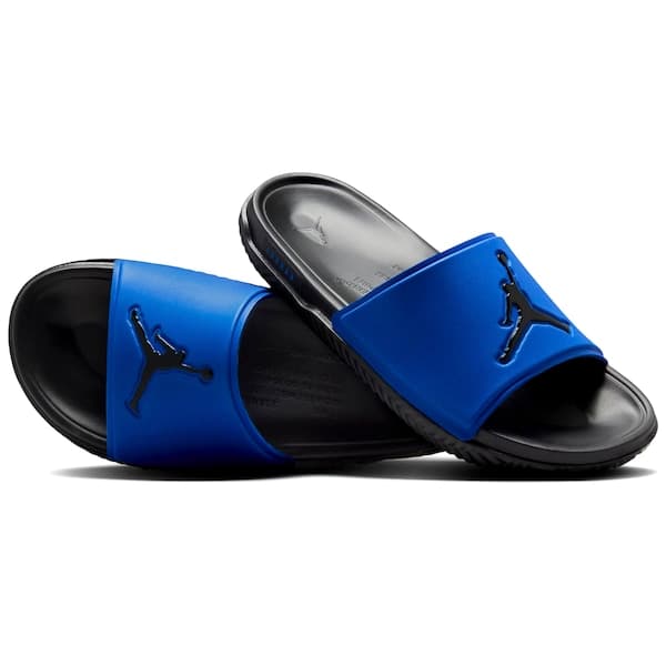 Chinelo Jordan Jumpman Masculino Azul e Preto