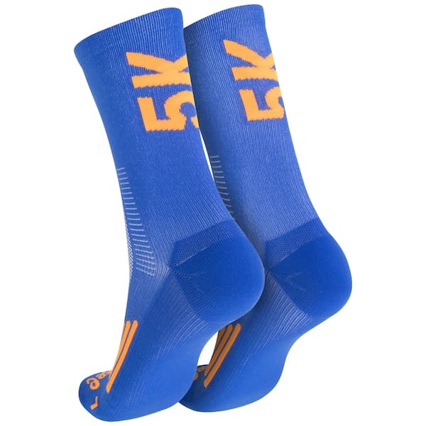 Meia Para Corrida Rally Crew 5k Cano Alto Tamanho 39-44 ASICS Adulto