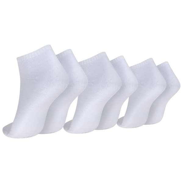 Kit 3 Pares de Meias Atoalhadas Cano Baixo Tamanho 39-44 Casual Oxer Adulto