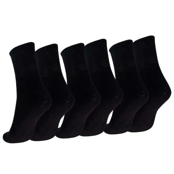 Kit de Meias Cano Médio Oxer com 3 Pares Atoalhada Tamanho 39 a 44 Adulto