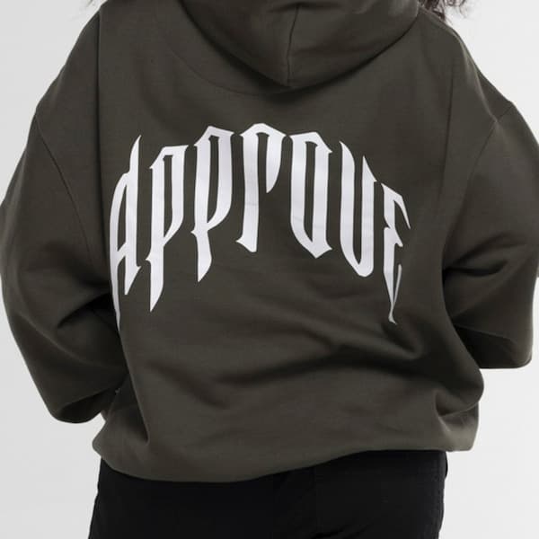 Blusa de Moletom Approve com Capuz Over Beyond