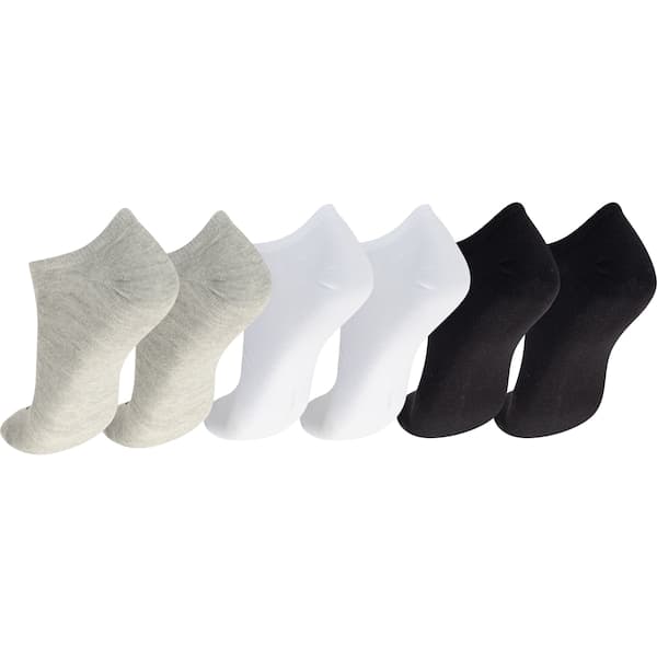 Kit de Meia Oxer Cano Invisível Light com 3 pares Não Atoalhada Tamanho 39-44 Adulto