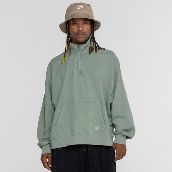 Blusa de Moletom Nike Air Jordan Flight Fleece QTR ZIP