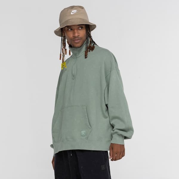 Blusa de Moletom Nike Air Jordan Flight Fleece QTR ZIP