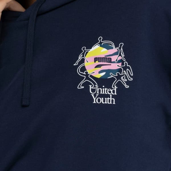 Blusa de Moletom Puma com Capuz Downtown Graphic Hoodie
