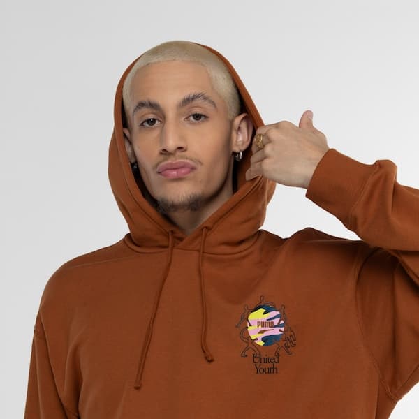Blusa de Moletom Puma com Capuz Downtown Graphic Hoodie