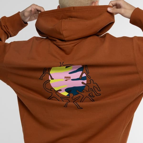 Blusa de Moletom Puma com Capuz Downtown Graphic Hoodie