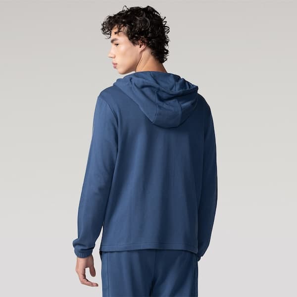 Jaqueta Masculina Moletom Plano Oxer