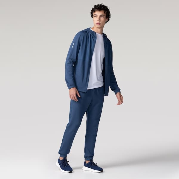 Jaqueta Masculina Moletom Plano Oxer