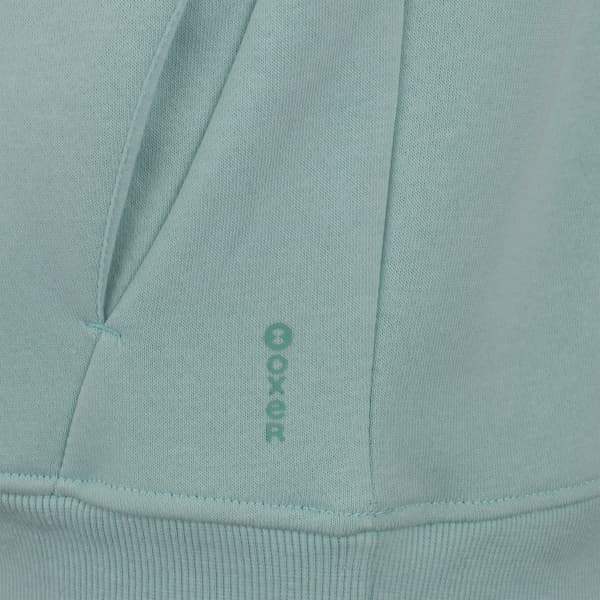 Blusa de Moletom Feminina Oxer Careca Bolso Externo Selado