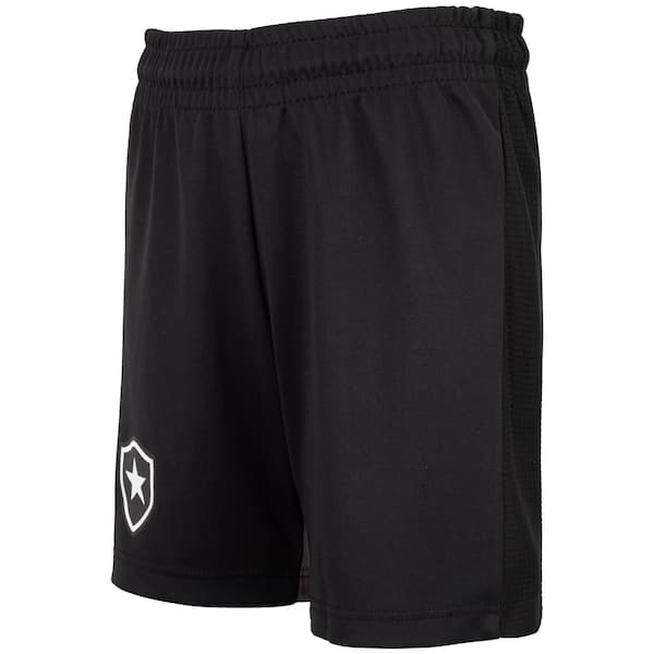 Kit de Uniforme do Botafogo Infantil Braziline Mini Craque Camiseta + Calção