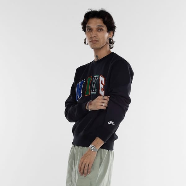 Blusa de Moletom Nike Club BB Crew