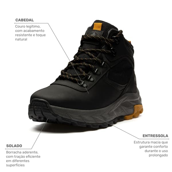 Bota de Couro Macboot Caiana Masculina