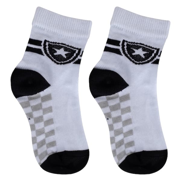 Kit de Meias do Botafogo Rikam Soquete Tamanho 21 ao 24