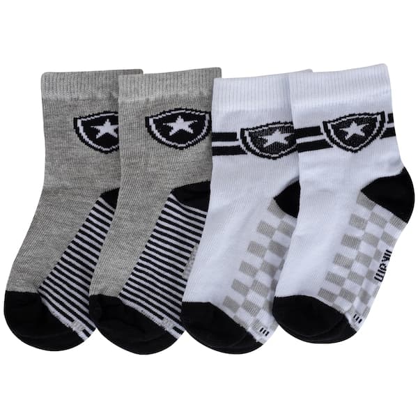 Kit de Meias do Botafogo Rikam Soquete Tamanho 21 ao 24