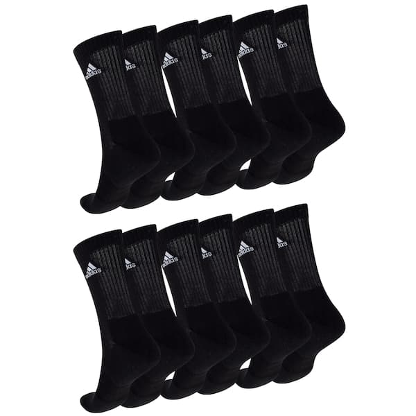 Kit de Meias Cano Alto adidas com 6 Pares Tamanho 38 ao 40