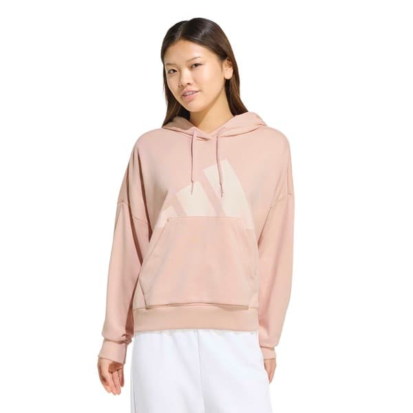 Blusa de Moletom Feminina adidas com Capuz Big Logo