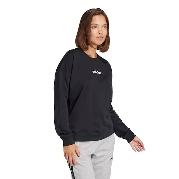 Blusa de Moletom Feminina adidas Logo Linear